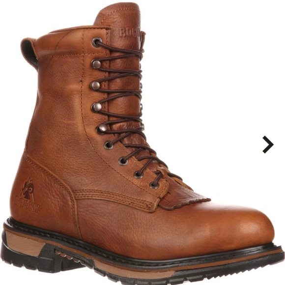 Rocky Original Ride Lacer Waterproof Western Boots for Men size 11 M - Picture 2 of 11